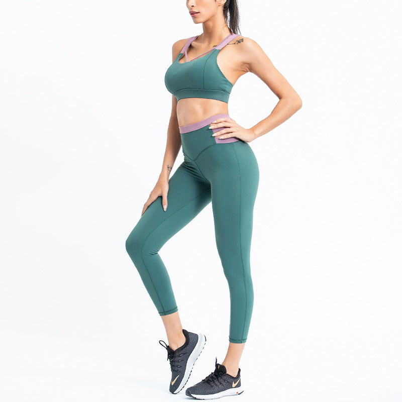 Quick-Dry Yoga Suit Set | Women's Active Wear