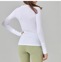 Women's Long Sleeve Sports T-Shirt for Yoga and Running