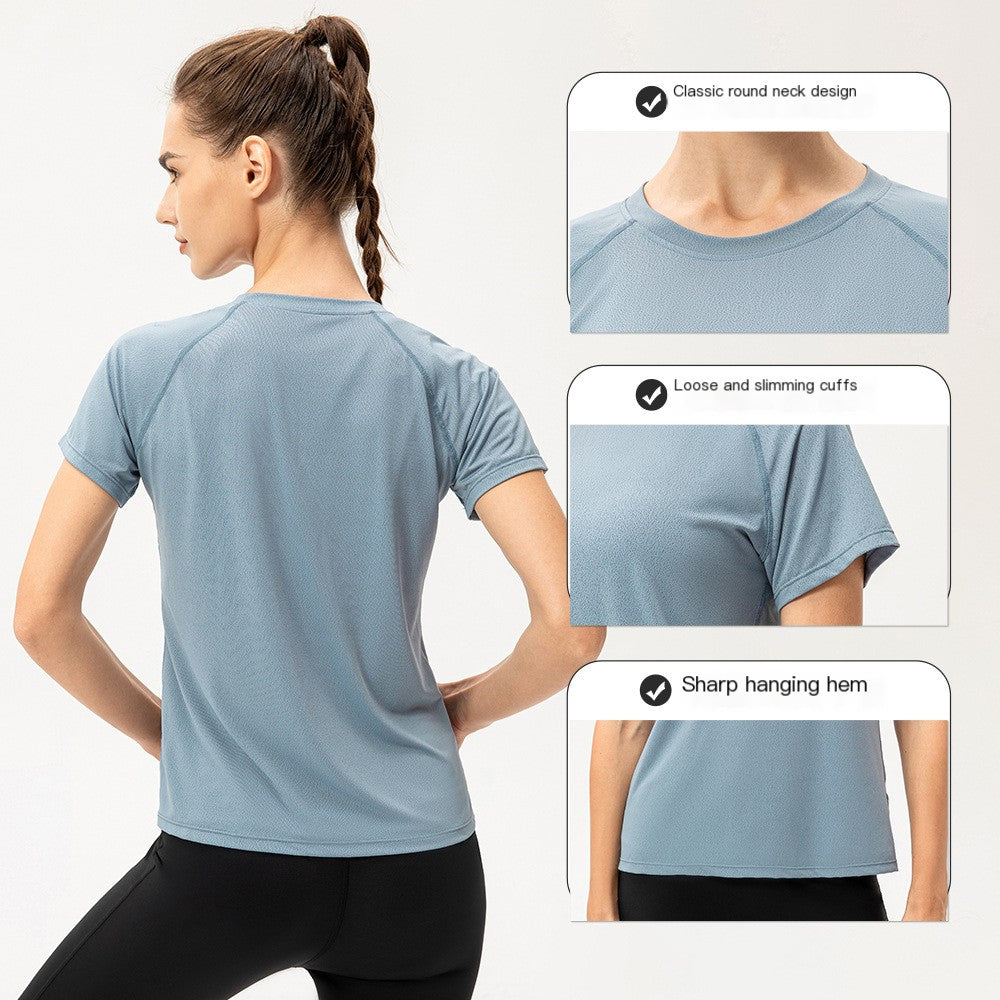 Women's Loose Fit Breathable Sports T-Shirt 22232