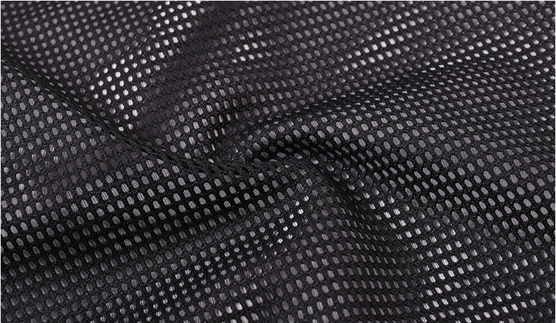 Quick-Dry Breathable Yoga Shorts with Mesh Overlay