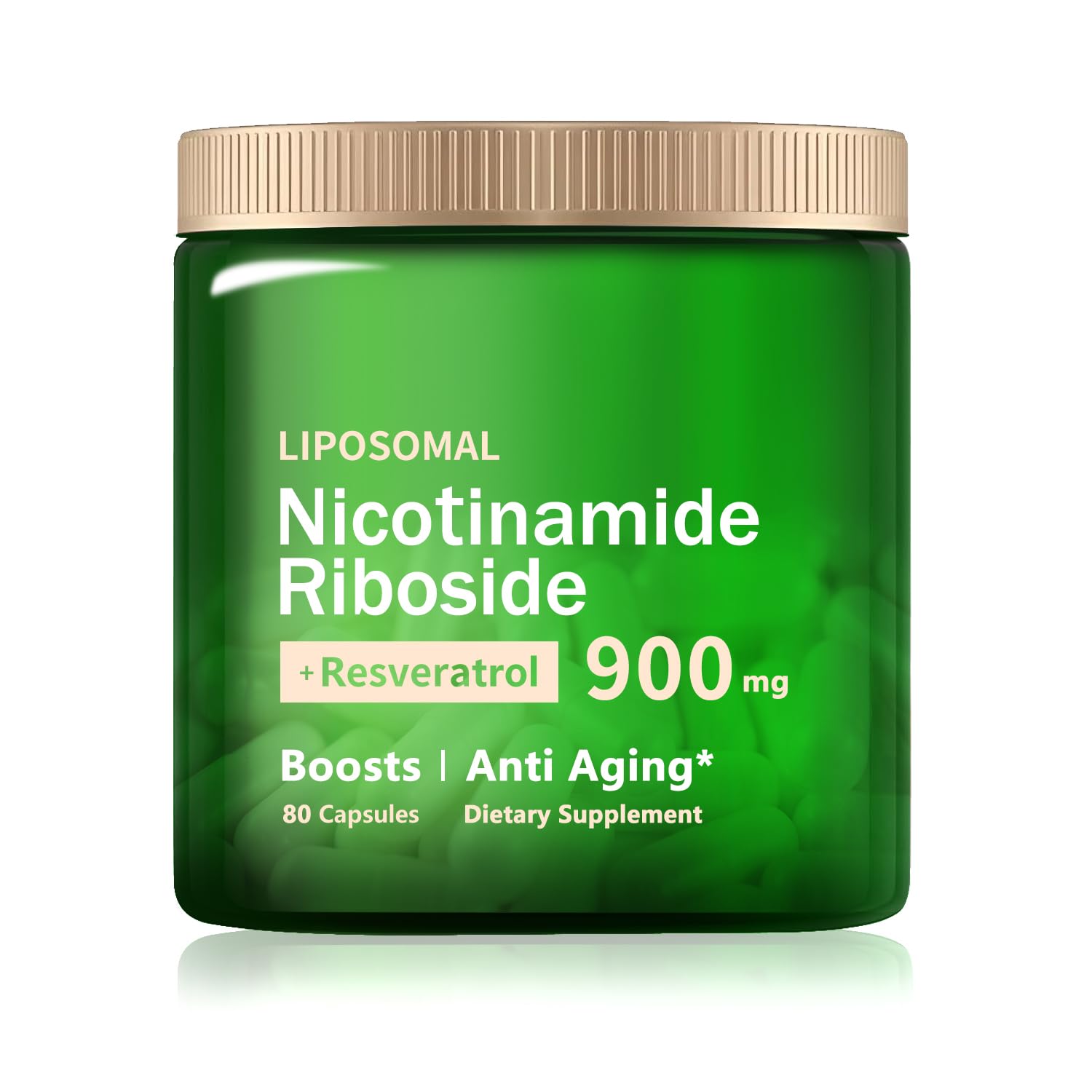 CTOBU Nicotinamide Riboside Nicotinamide Riboside Resveratrol，Supplement with Nicotinamide Riboside Nicotinamide Riboside Resveratrol Supplement for Energy Focus.