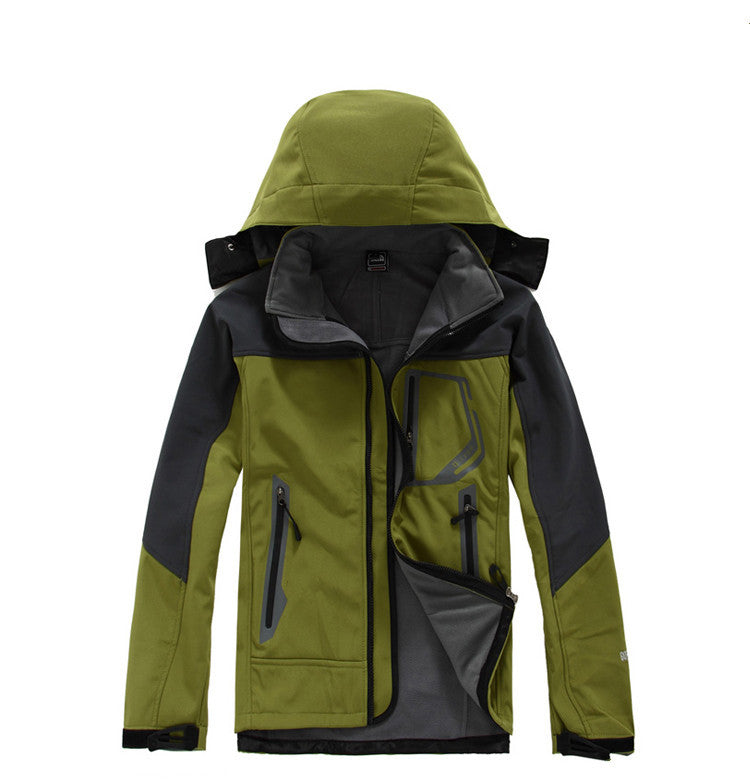 Custom Men's Outdoor Sports Softshell Jacket