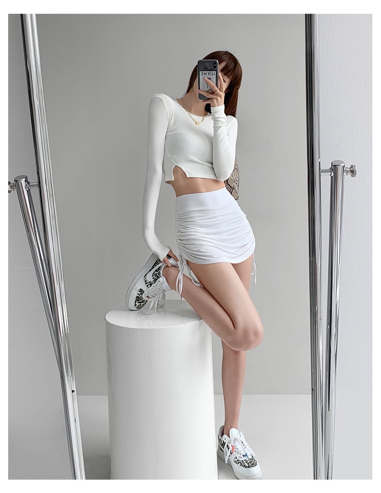 Tight Fitness Dance Skirts for Active Wear