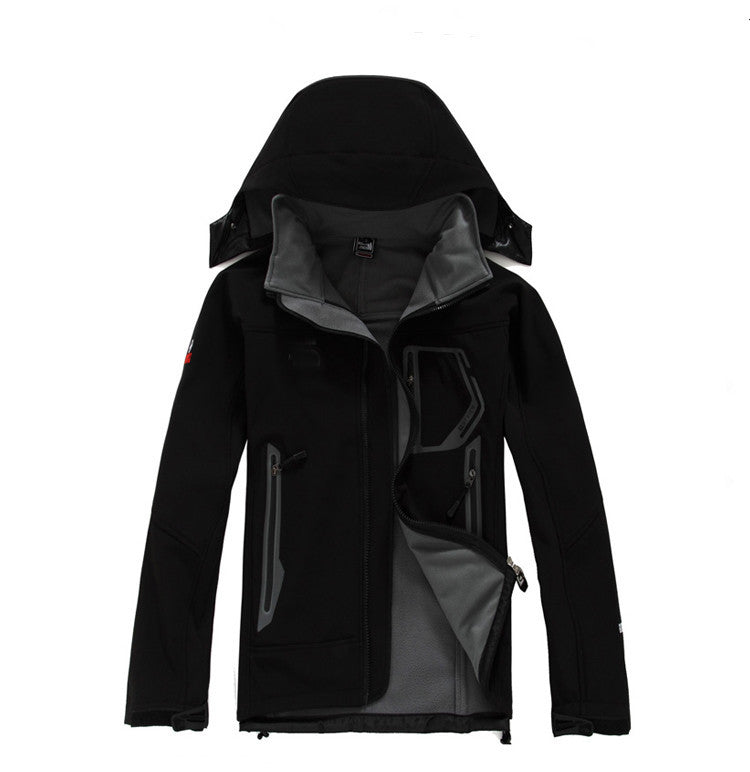 Custom Men's Outdoor Sports Softshell Jacket