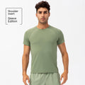 Men's Quick-Dry Breathable Round Neck Sports T-Shirt