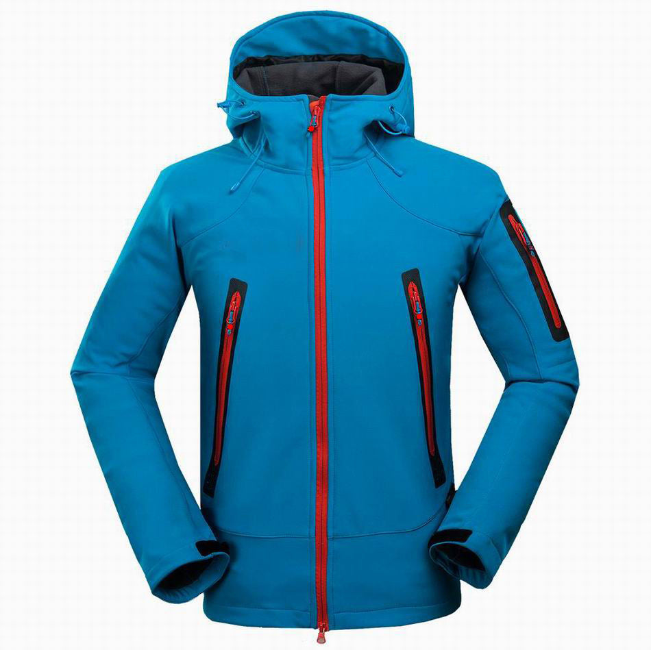 Sports Softshell Jacket with Composite Fleece