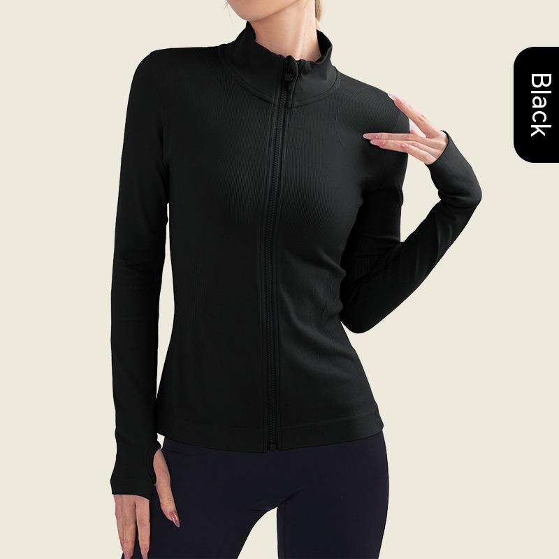 Long Sleeve Sports Running Jacket for Active Wear