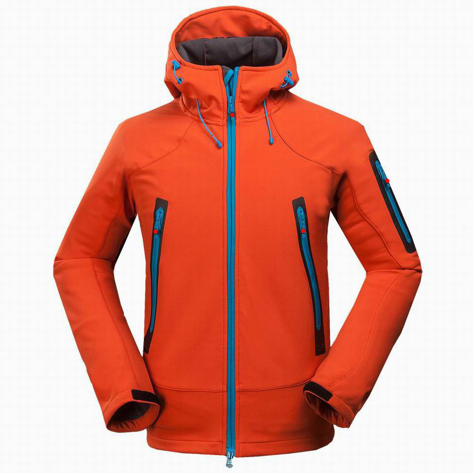 Sports Softshell Jacket with Composite Fleece