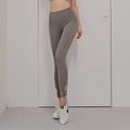 Tight-fitting Nine-point Fitness Pants for Active Wear