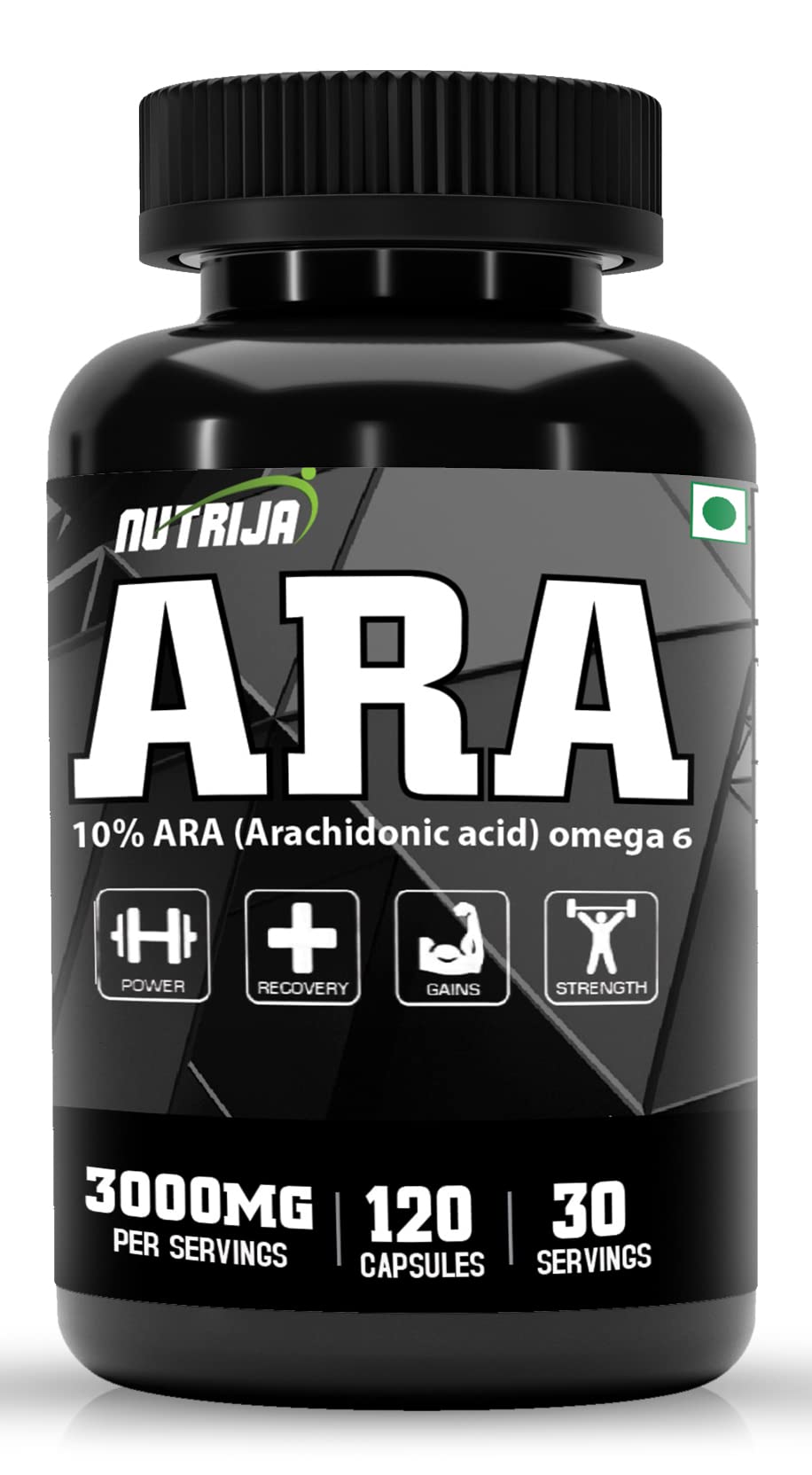 NutriJa Arachidonic Supplement 750mg (120 Capsules)