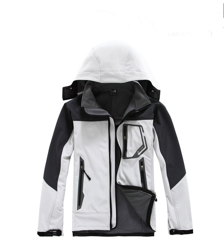 Custom Men's Outdoor Sports Softshell Jacket