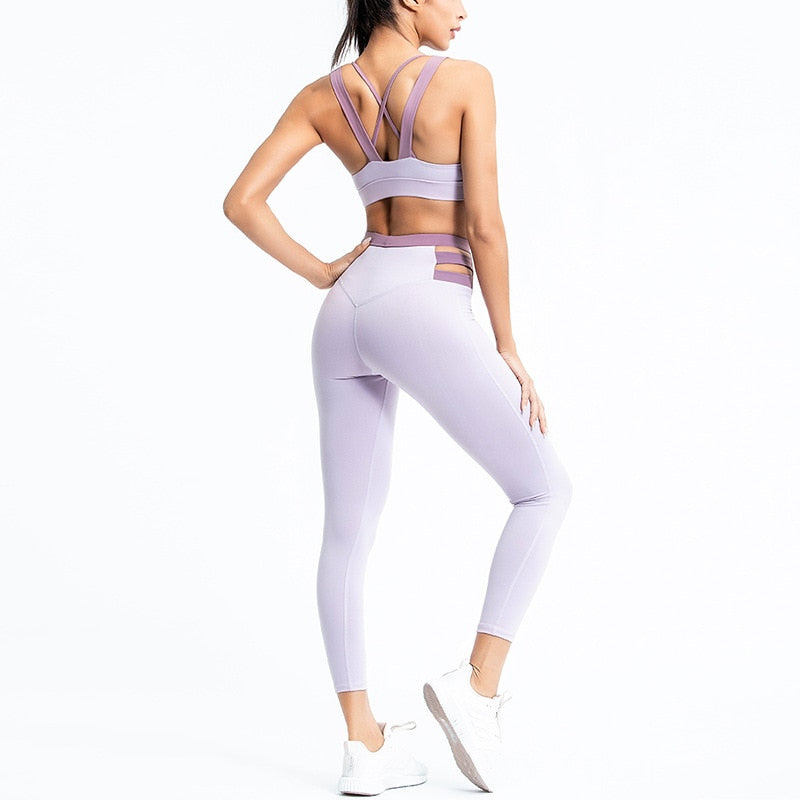 Quick-Dry Yoga Suit Set | Women's Active Wear