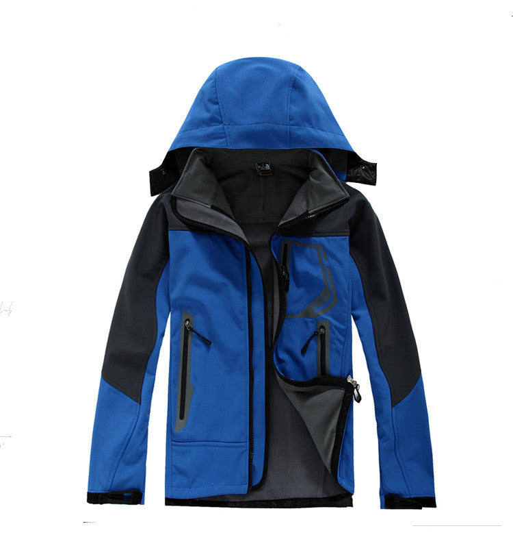 Custom Men's Outdoor Sports Softshell Jacket