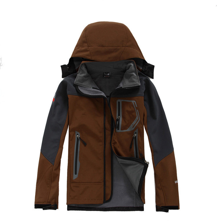 Custom Men's Outdoor Sports Softshell Jacket