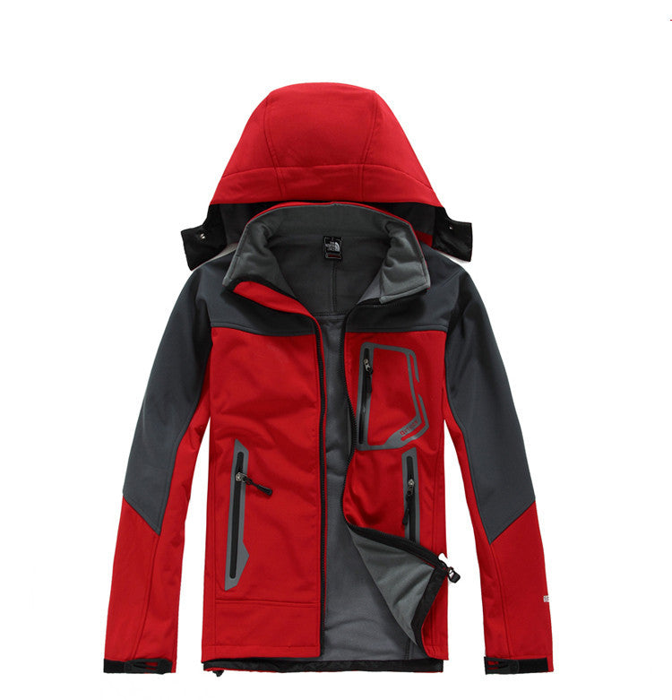Custom Men's Outdoor Sports Softshell Jacket